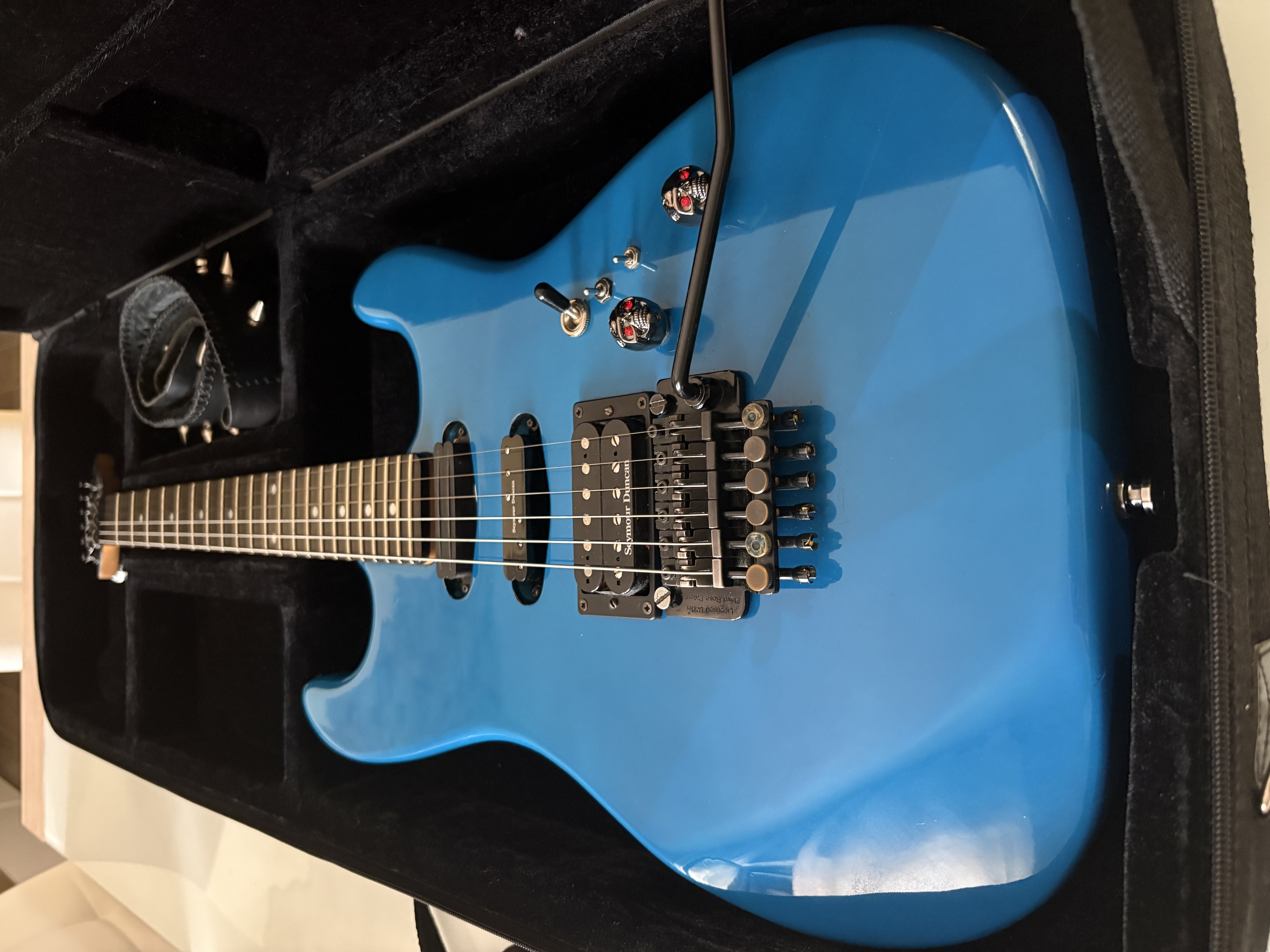 B.C. RICH ST3 MADE IN JAPAN ‘85 SEYMOUR DUNCAN GROVER GIGBAG