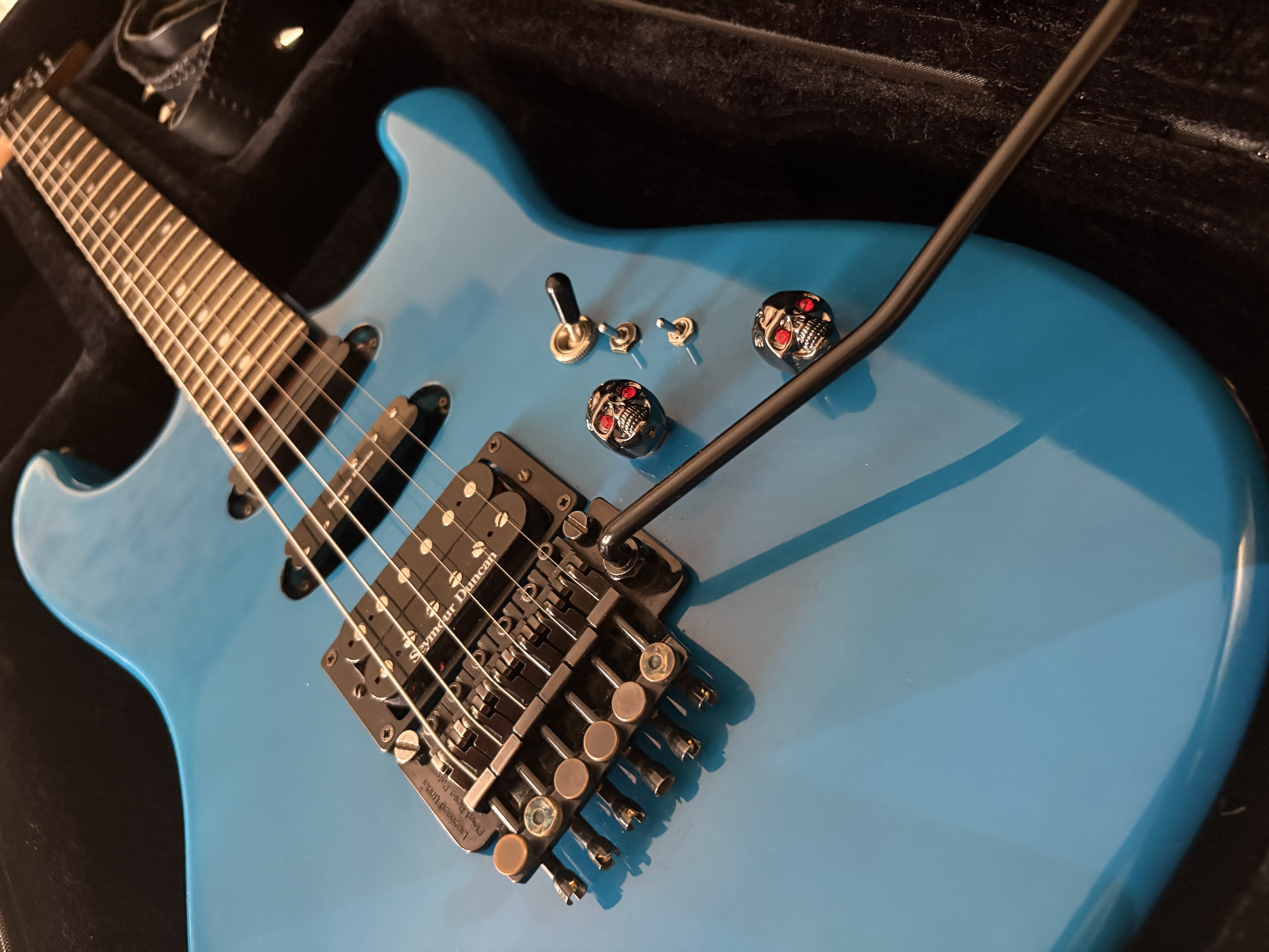 B.C. RICH ST3 MADE IN JAPAN ‘85 SEYMOUR DUNCAN GROVER GIGBAG