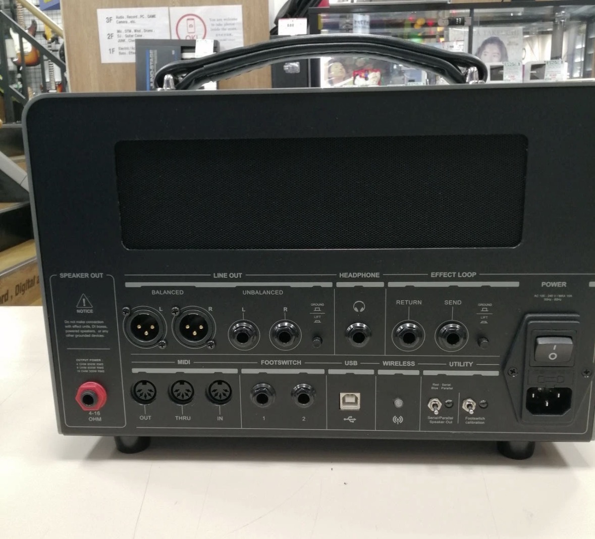 POSITIVE GRID BIAS HEAT TESTATA CHITARRA/BASSO